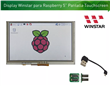 Display Winstar WF50BTIFGDHGX 5" con Pantalla Táctil p/Raspberry